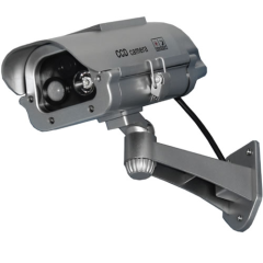 Solar Powered Dummy Camera with Strobe Light