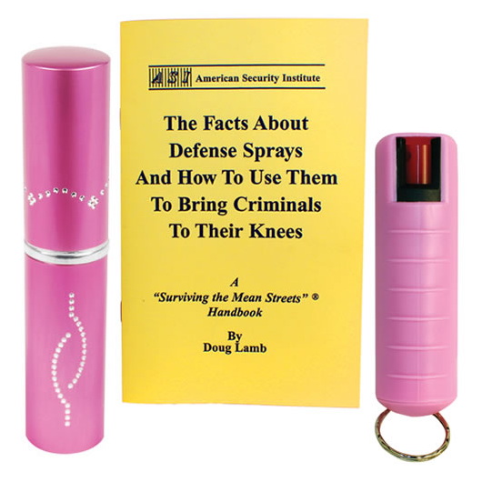 Stun Gun & Pepper Spray Package