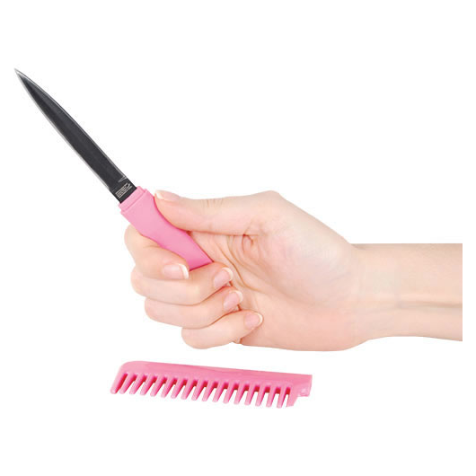 Pink Comb Knife