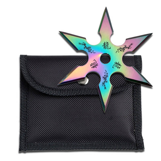 Rainbow Throwing Star