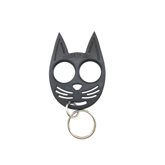 Cat Keychain Self Defense - Black