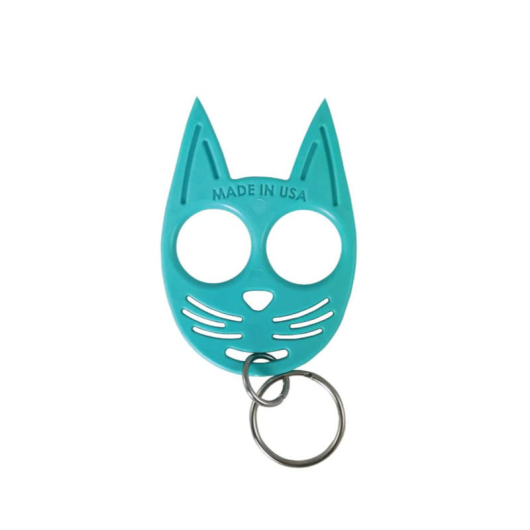 Kitty Cat Self Defense Keychain - Blue
