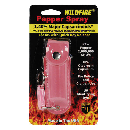 Pink Keychain Pepper Spray