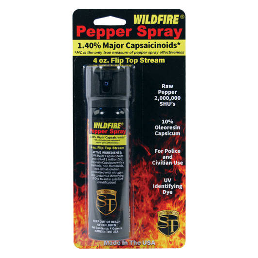 Large Pepper Spray - 4 ounce Fliptop