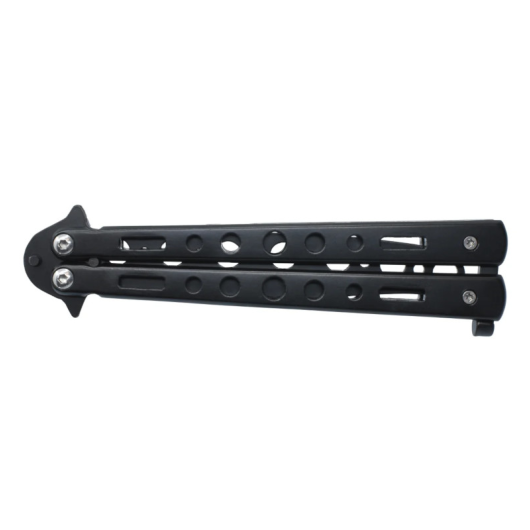 Closed Training Butterfly Knife - Black