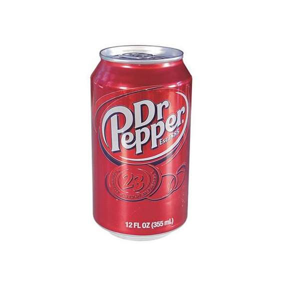 Dr Pepper Pop Can Safe