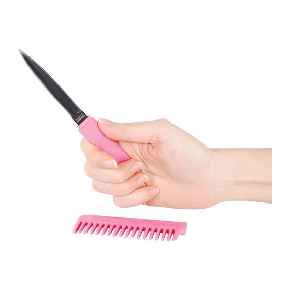 Pink Comb Knife