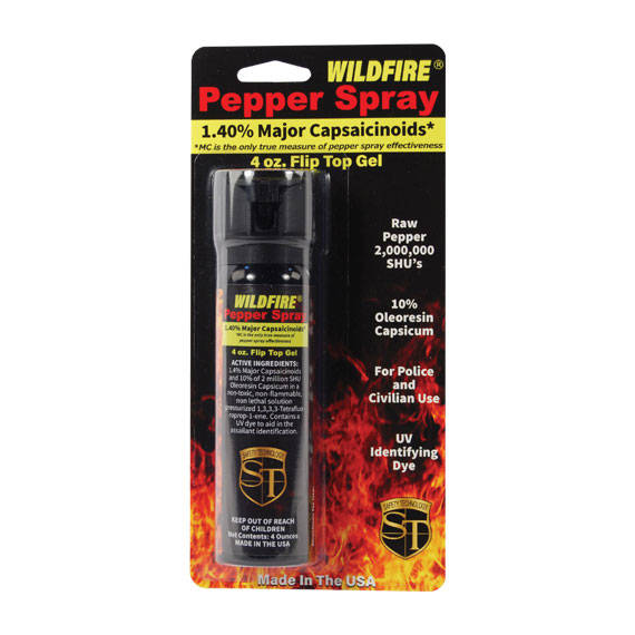 Wildfire Pepper Gel for Home Defense