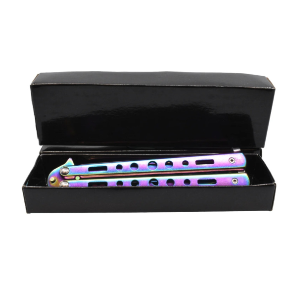 Comb Butterfly Knife in Box