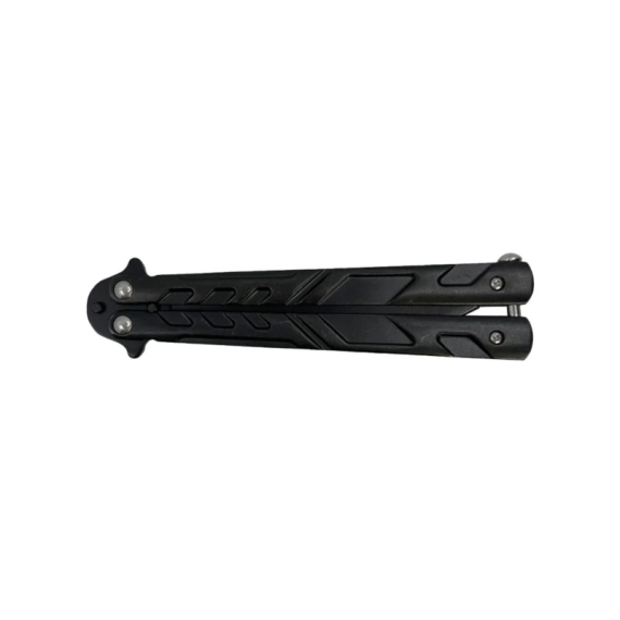 Closed Black Butterfly Knife