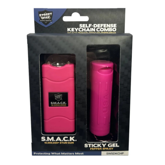 Keychain Combo in Hot Pink