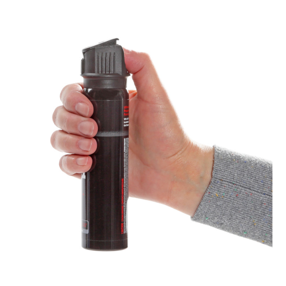 Magnum 4 Pepper Gel Mace in Hand