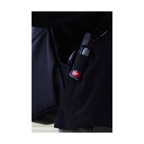 Stores anywhere with convenient strap