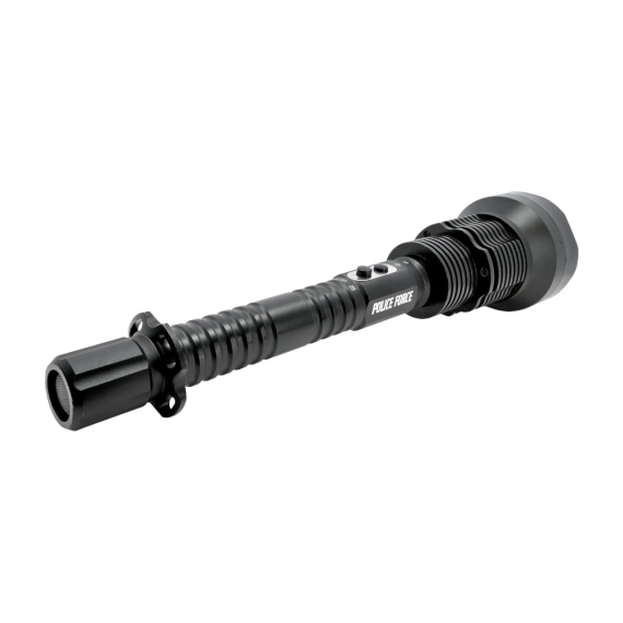 Police Force Black Stun Flashlight