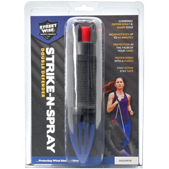 Blue Strike-n-Spray Packaging