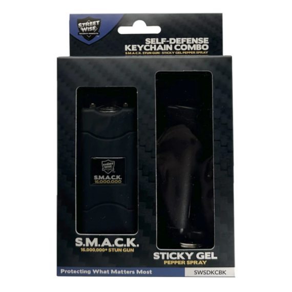 Stun Gun Pepper Gel Combo