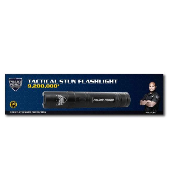 Police Force Tactical Stun Flashlight