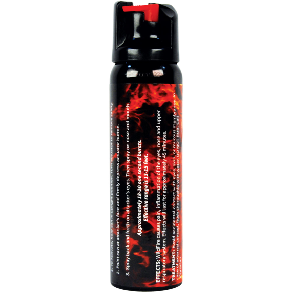 Wildfire 4 oz Pepper Spray - Stream